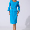 Rochie de ocazie Xintia Bleu
