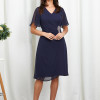 Rochie Ramira Bleumarin