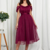 Rochie Queeny Bordo