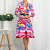 Rochie Berna Roz Multi