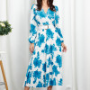 Rochie Malina Albastru Floral