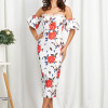 Rochie Roza Alba