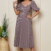 Rochie Ylda Mov Multi