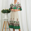 Rochie Louise Verde Floral