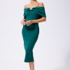 Rochie eleganta Corinne Verde