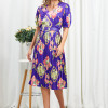 Rochie Lynn Albastru Floral