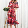Rochie Eliza Rosu Multi