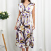 Rochie Carmen Violet Multi