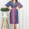 Rochie Kamari Ciclam Multi