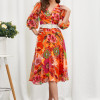 Rochie Sunshine Orange Multi