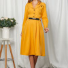 Rochie Katria Galben Mustar