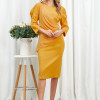 Rochie Brinda Galben Mustar