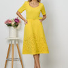 Rochie Elodie Galbena