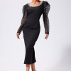 Rochie de ocazie premium Clarance Neagra