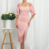 Rochie Charlotte Peach