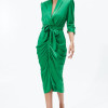 Rochie Daciana Verde Deschis