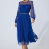 Rochie eleganta Beatrice Albastra