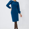 Rochie office Moze Ollma Albastra