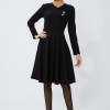 Rochie office Moze Evanna Neagra
