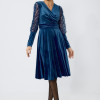 Rochie de ocazie Moze Debra Albastra