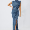 Rochie de ocazie Shimmer Albastra
