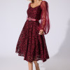 Rochie Gwendoline Bordo