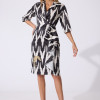 Rochie office Milona Bicolora