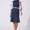 Rochie office Emryn Bleumarin