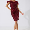 Rochie Bliss Bordo