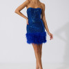 Rochie de ocazie Sorre Albastra