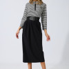 Rochie casual eleganta Mildred Bicolora