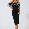 Rochie de ocazie premium Saveria Neagra