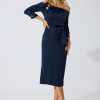 Rochie de ocazie Gizel Bleumarin