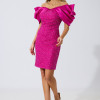 Rochie de ocazie premium Novitta Fucsia