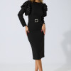 Rochie de ocazie Idette Neagra