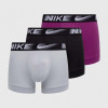 Nike boxeri 3-pack barbati, culoarea gri