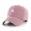 47brand șapcă MLB Los Angeles Dodgers culoarea roz, cu imprimeu B-BSRNR12GWS-QC