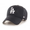 47brand șapcă de baseball din bumbac MLB Los Angeles Dodgers culoarea negru, cu imprimeu