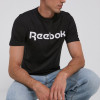 Reebok Tricou din bumbac Street GJ0136 culoarea negru, cu imprimeu