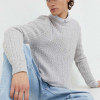 Abercrombie & Fitch pulover barbati, culoarea gri