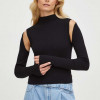 Levi's pulover femei, culoarea negru, light, cu turtleneck