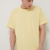 Levi's tricou din bumbac culoarea galben, uni A0637.0024-YellowsOra