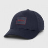 HUGO șapcă de baseball din bumbac culoarea bleumarin, cu imprimeu 50506053