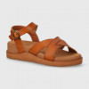 Roxy sandale femei, culoarea maro, cu platforma, ARJL200848