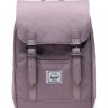 Herschel rucsac Retreat Mini Backpack culoarea roz, mare, neted