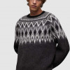 AllSaints pulover de lana Aces culoarea negru, călduros