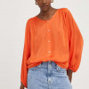 Answear Lab camasa femei, culoarea portocaliu, relaxed