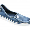 Pantofi EMANI albastri, 20394, din material textil