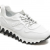 Pantofi EPICA albi, 5732, din piele naturala
