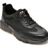 Pantofi sport GRYXX negri, 80558, din material textil si piele naturala